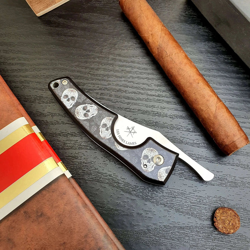 Cigar Knife Calavera