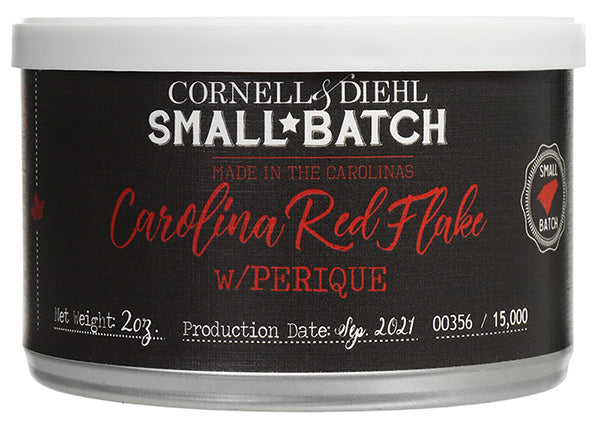 Carolina Red Flake w/Perique 2 oz Tin