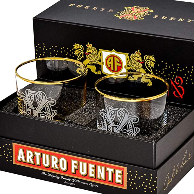 Arturo Fuente Rocks Glasses