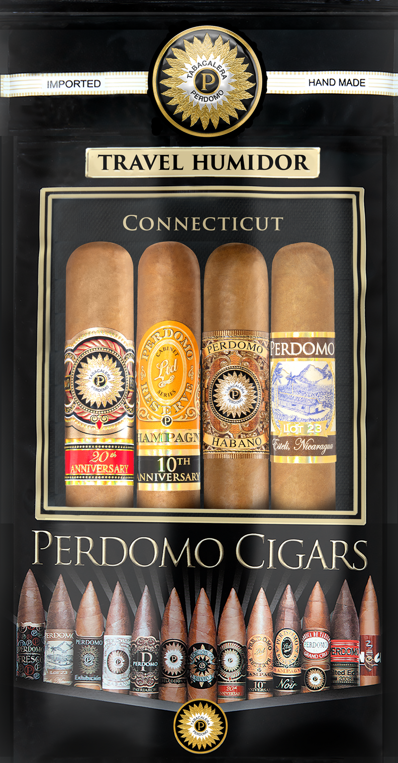 Perdomo Humidified 4 Pack Bag Connecticut