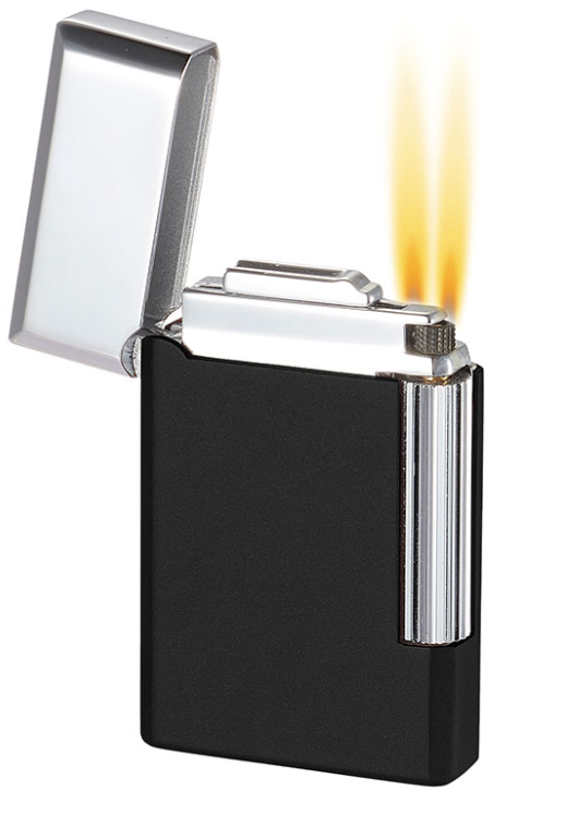Pyxis Double Flame Flint Lighter - Multiple Colors