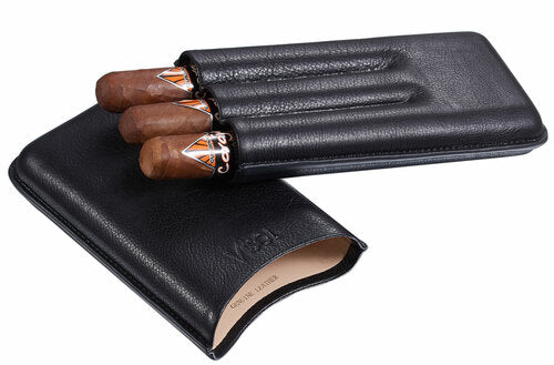 Legend Black Leather 3 Cigar